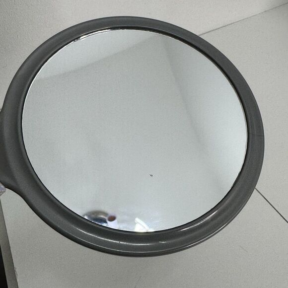 Vintage Gray Goody 10.5” Handheld 2 Sided Mirror Regular & Magnifying Hang - Picture 4 of 7
